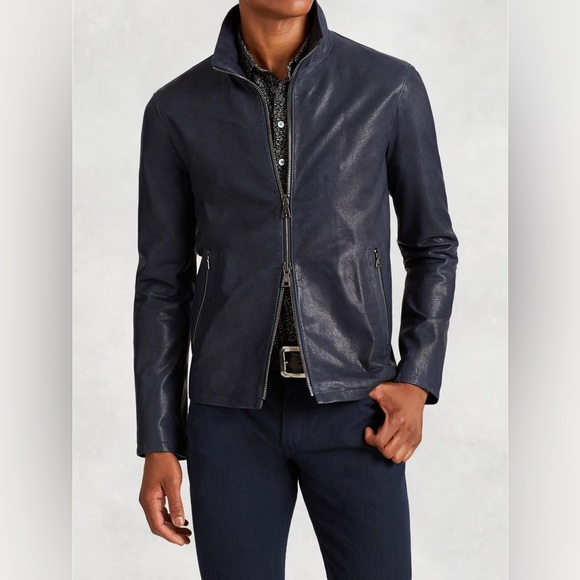 John Varvatos Other - John Varvatos Collection Lambskin Leather Jacket Size EU 52 US 42